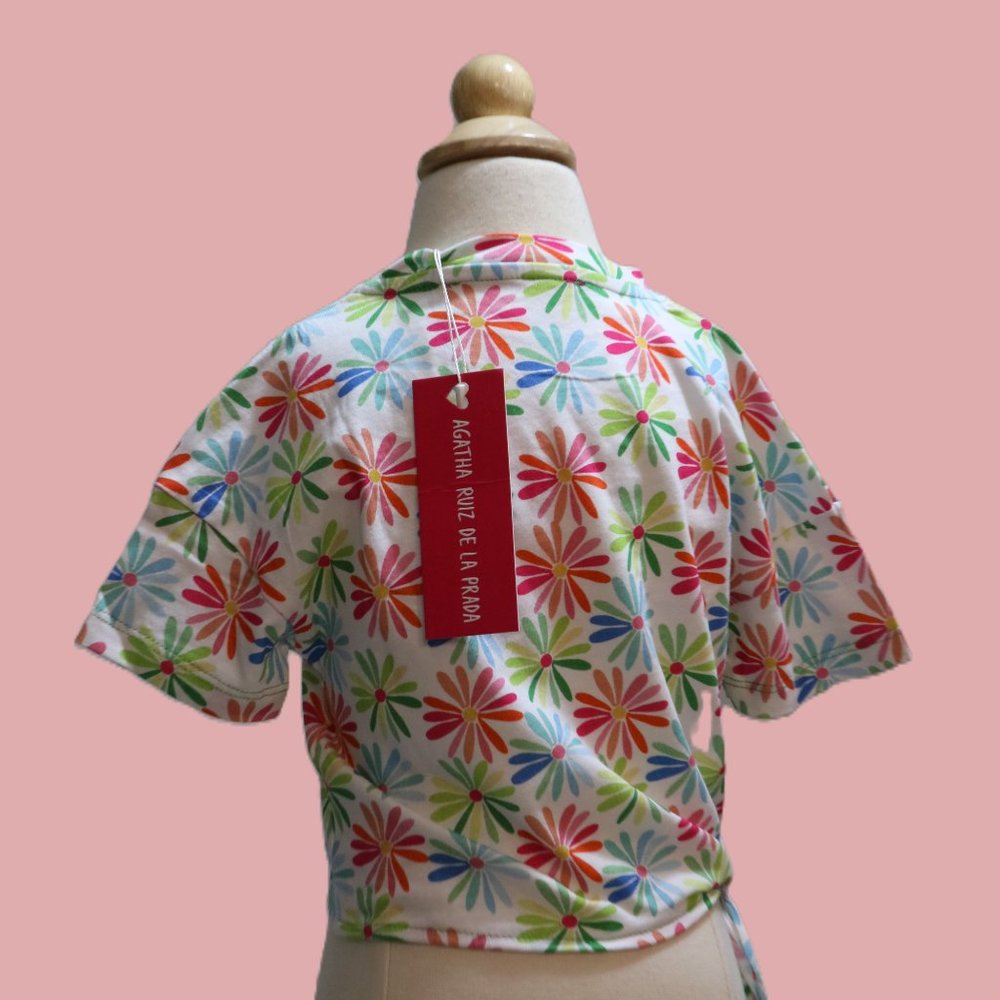 Agatha Ruiz De La Prada daisy t-shirt NWT - Picture 4 of 6